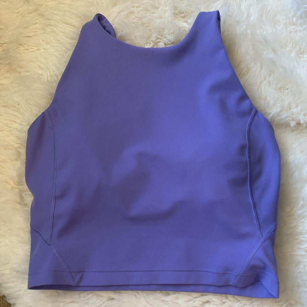 Lululemon Align High-Neck Tank Top Lavender 4 - Picture 3 of 6